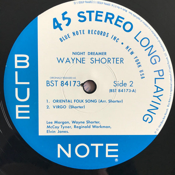Wayne Shorter - Night Dreamer (2xVinyl, 12", 45 RPM, Album, Limited Edition, Numbered, Reissue, Stereo) Very Good Plus (VG+) / Near Mint (NM or M-)