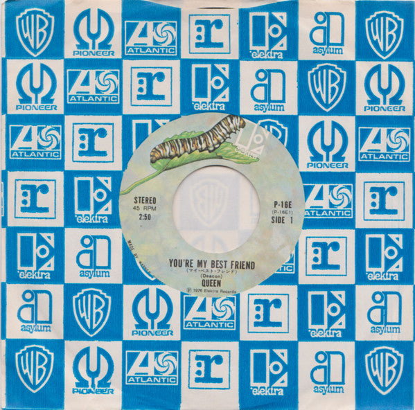 Queen - You're My Best Friend (Vinyl, 7", 45 RPM, Single, Stereo) Very Good (VG) / Very Good (VG)
