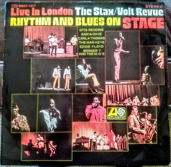 Various - Live In London - The Stax/Volt Revue, Rhythm And Blues on Stage (Vinyl, LP, Album, Stereo) Very Good Plus (VG+) / Fair (F)