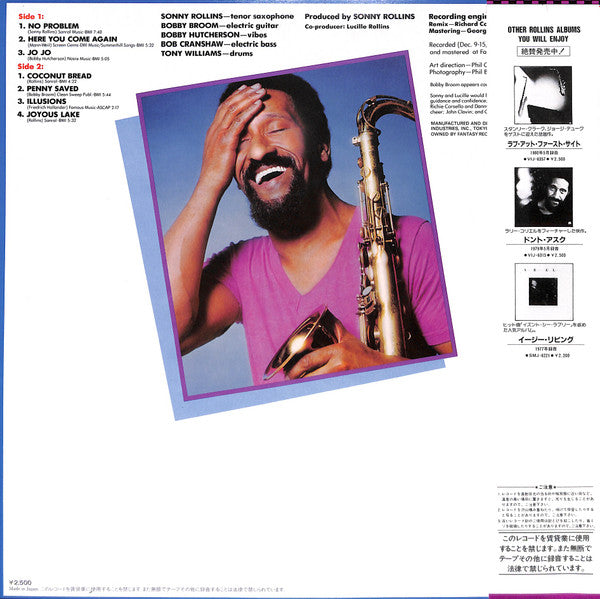 Sonny Rollins - No Problem (Vinyl, LP, Album, Stereo)