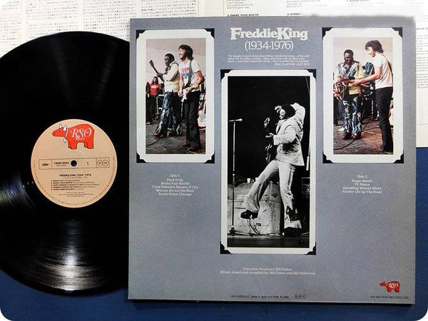 Freddie King - Freddie King (1934-1976) (Vinyl, LP, Compilation, Reissue) Very Good Plus (VG+) / Very Good (VG)