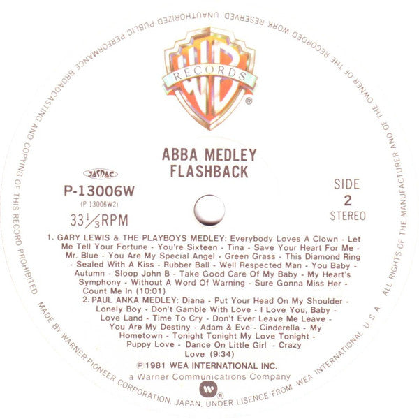 Flashback (14) - Flashback (Vinyl, LP, Mixed) Very Good Plus (VG+) / Good Plus (G+)