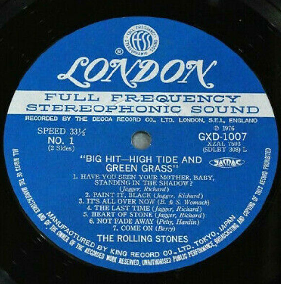 The Rolling Stones - Big Hits [High Tide And Green Grass] (Vinyl, L...