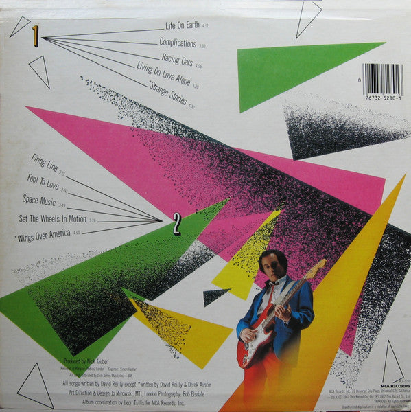 David Reilly (2) - Life On Earth (Vinyl, LP, Album) Very Good (VG) / Very Good (VG)