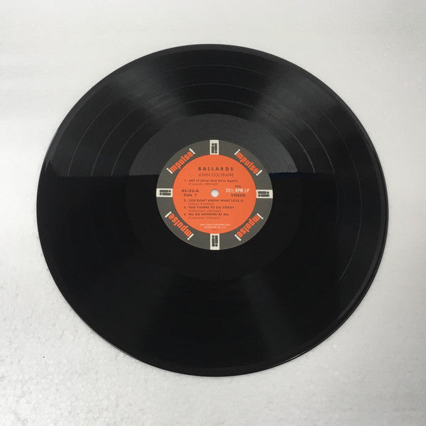 The John Coltrane Quartet - Ballads (Vinyl, LP, Album, Reissue, Stereo) Near Mint (NM or M-) / Near Mint (NM or M-)