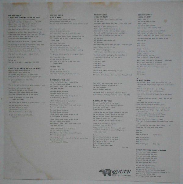 Derek & The Dominos - In Concert (Vinyl, LP, Album)