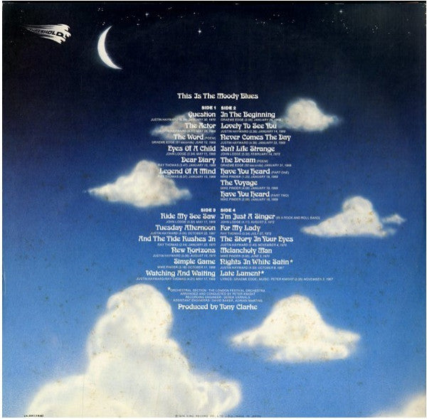 The Moody Blues - This Is The Moody Blues (Vinyl, LP, Compilation)