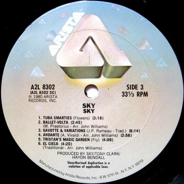 Sky (4) - Sky (2xVinyl, LP, Album) Very Good Plus (VG+) / Very Good Plus (VG+)