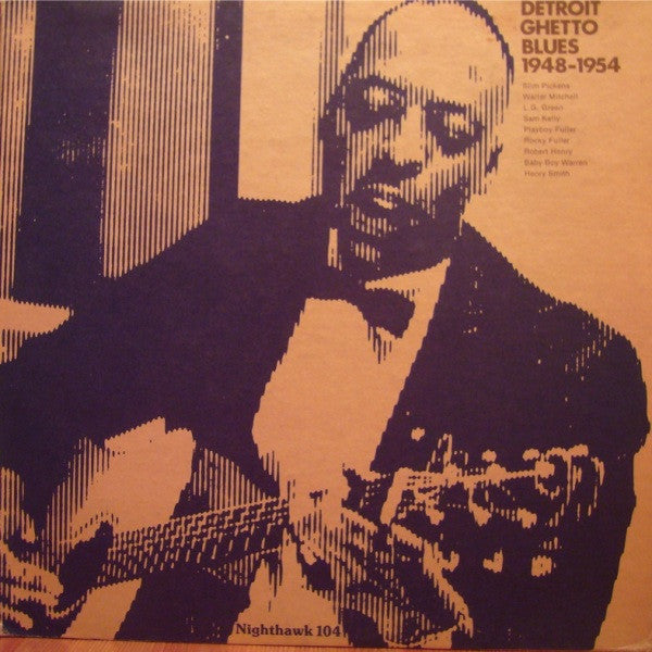 Various - Detroit Ghetto Blues 1948-1954 (Vinyl, LP, Compilation) Very Good (VG) / Very Good (VG)