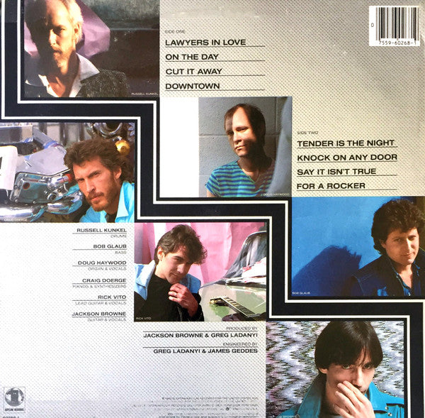 Jackson Browne - Lawyers In Love (Vinyl, LP, Album, Stereo) Near Mint (NM or M-) / Very Good Plus (VG+)