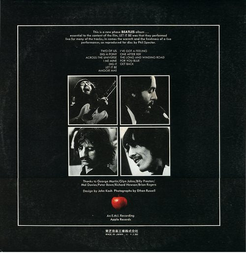 The Beatles - Let It Be (Vinyl, LP, Album)