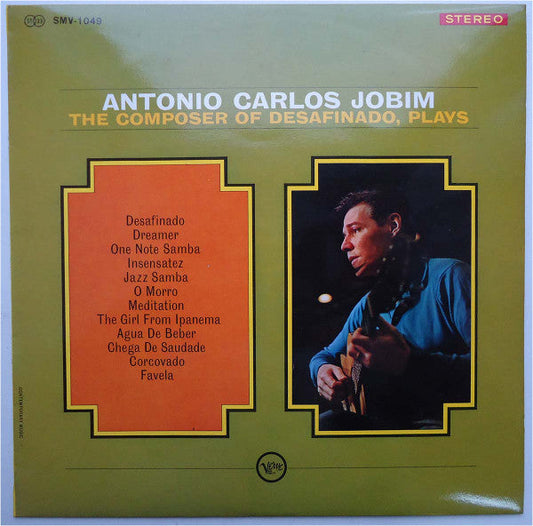 Antonio Carlos Jobim - The Composer Of Desafinado, Plays (Vinyl, LP, Album, Stereo) Good Plus (G+) / Very Good (VG)