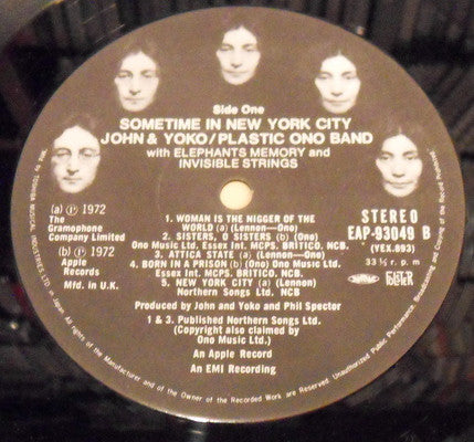 John Lennon & Yoko Ono - Some Time In New York City (Vinyl, LP, Alb...