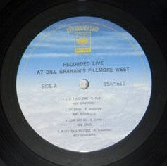 Various - Live At Bill Graham's Fillmore West (Vinyl, LP, Album, Li...