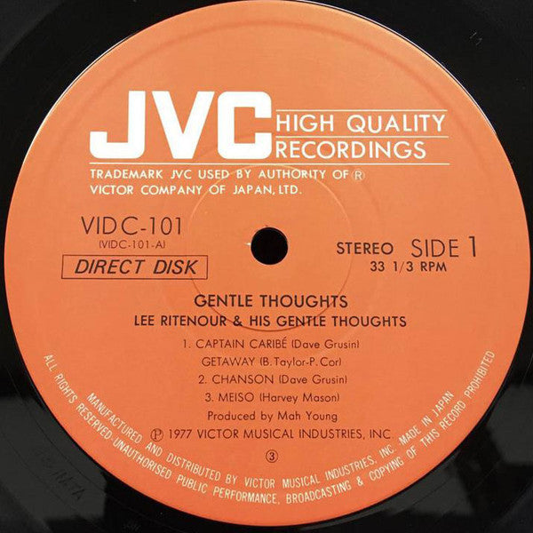 Lee Ritenour - Lee Ritenour & His Gentle Thoughts TAKE-2 (Vinyl, LP...