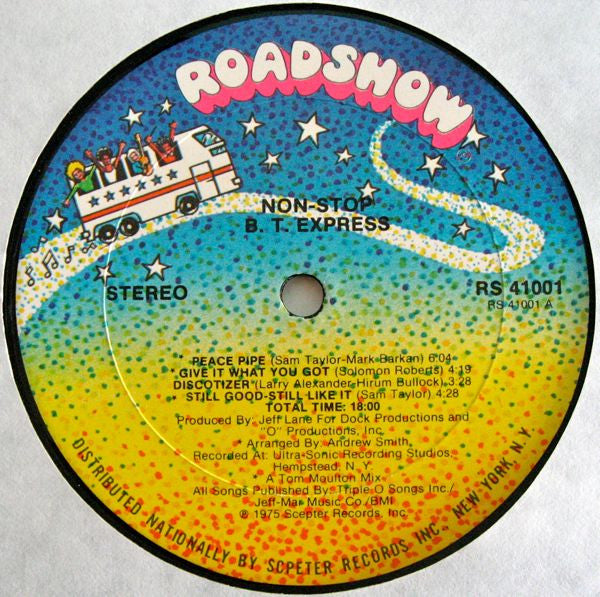 BT Express - Non-Stop (Vinyl, LP, Album, Stereo) Very Good (VG) / Very Good (VG)