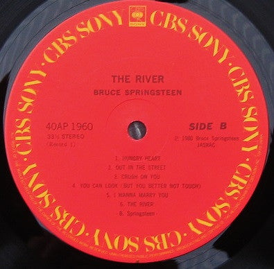 Bruce Springsteen - The River (Vinyl, LP, Album, Stereo)