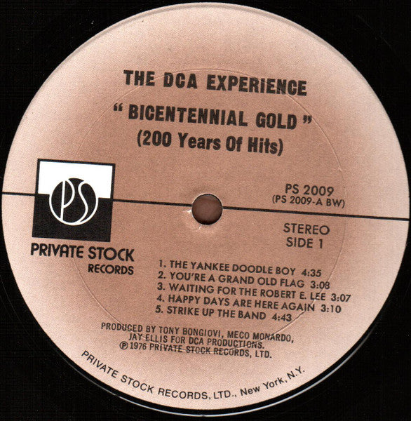 The DCA Experience - Bicentennial Gold (200 Years Of Hits) (Vinyl, LP, Album) Very Good Plus (VG+) / Very Good (VG)