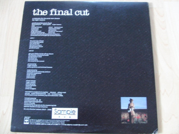 Pink Floyd - The Final Cut (Vinyl, LP, Album, Promo)