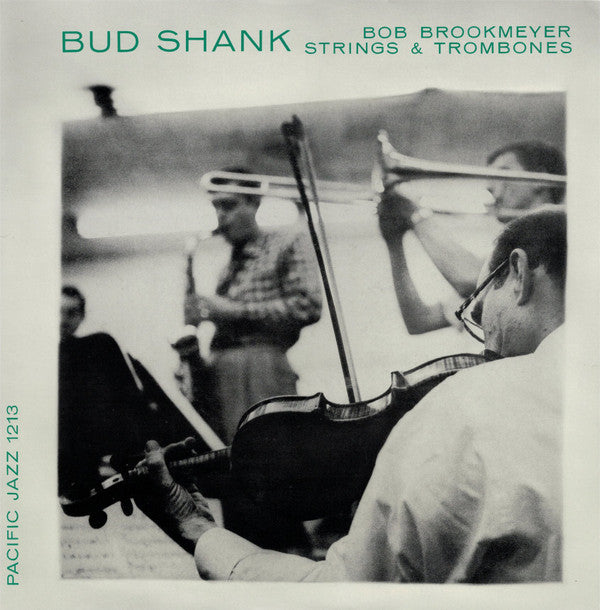 Bud Shank - Strings & Trombones (The Saxophone Artistry Of Bud Shank) (Vinyl, LP, Album, Reissue, Mono) Very Good Plus (VG+) / Very Good Plus (VG+)