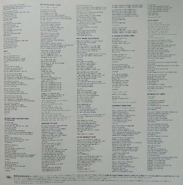 Tina Turner - More Live! (Vinyl, LP, Album, Limited Edition, Promo) Near Mint (NM or M-) / Very Good Plus (VG+)