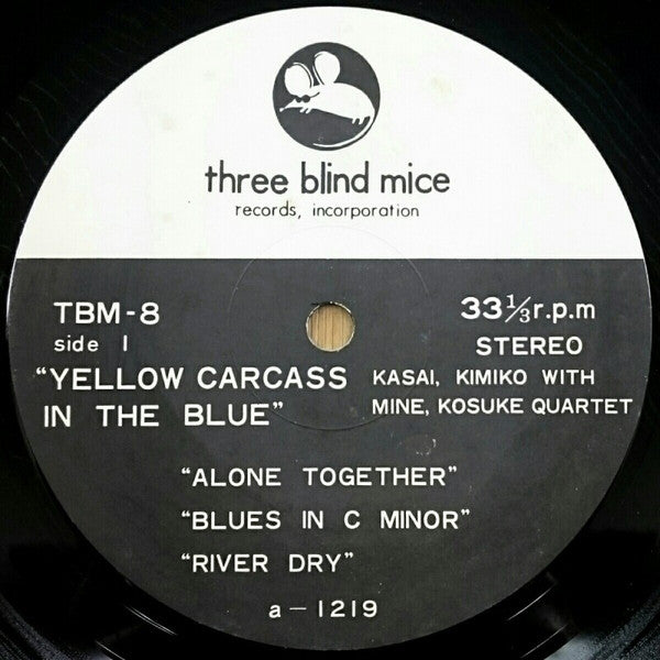 Kimiko Kasai - Yellow Carcass In The Blue (Vinyl, LP, Album)