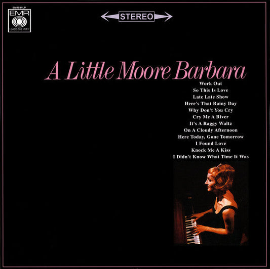Barbara Moore - A Little Moore Barbara (Vinyl, LP, Album, Reissue) Very Good (VG) / Very Good (VG)