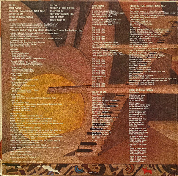 Stevie Wonder - Fulfillingness' First Finale = ファースト・フィナーレ (Vinyl, ...
