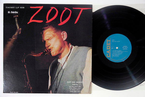Zoot Sims Quartet - Zoot (Vinyl, LP, Album, Reissue, Mono)