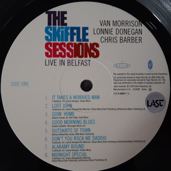 Van Morrison - The Skiffle Sessions (Live In Belfast) (Vinyl, LP, Album, Stereo) Very Good Plus (VG+) / Very Good Plus (VG+)