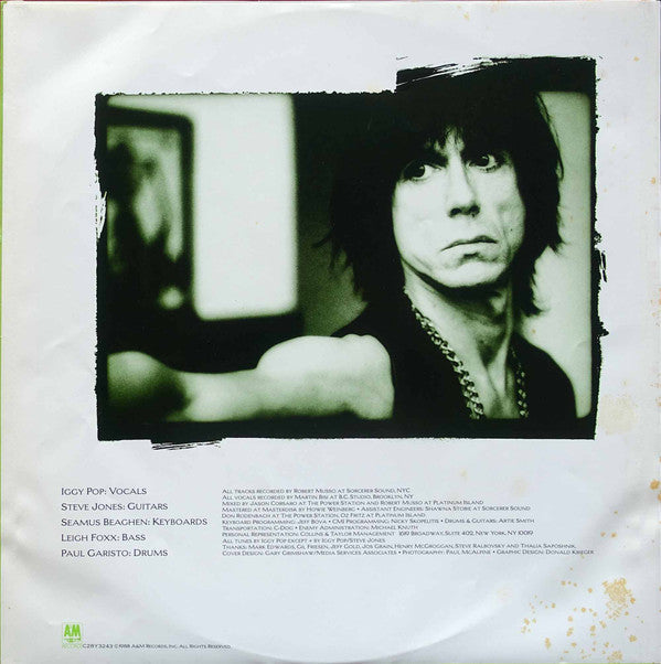 Iggy Pop - Instinct (Vinyl, LP, Album, Promo) Very Good Plus (VG+) / Very Good Plus (VG+)