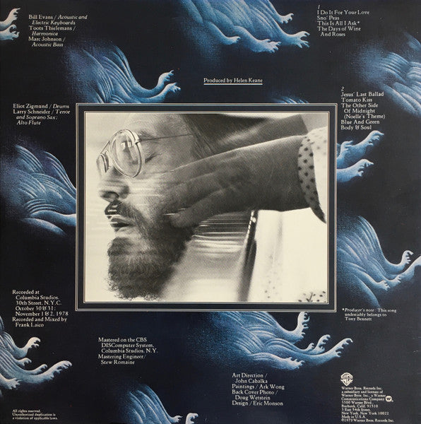 Bill Evans - Affinity (Vinyl, LP, Album) Very Good Plus (VG+) / Near Mint (NM or M-)