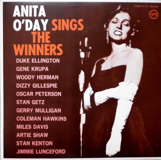 Anita O'Day - Anita O'Day Sings The Winners (Vinyl, LP, Album, Limited Edition, Reissue, Stereo) Good Plus (G+) / Very Good (VG)