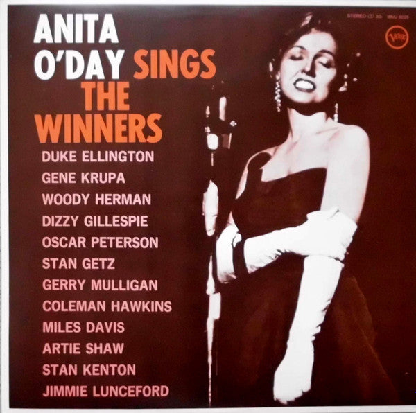 Anita O'Day - Anita O'Day Sings The Winners (Vinyl, LP, Album, Limited Edition, Reissue, Stereo) Very Good Plus (VG+) / Very Good (VG)
