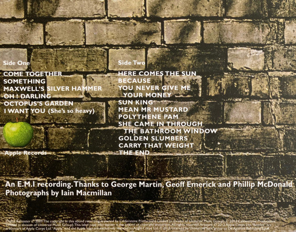 The Beatles - Abbey Road (Vinyl, LP, Album, Reissue, Remastered) Very Good Plus (VG+) / Very Good Plus (VG+)