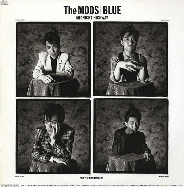 The Mods - Blue (Midnight Highway) (Vinyl, LP, Album)