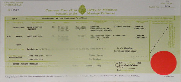 John Lennon & Yoko Ono - Wedding Album (Vinyl, Box Set, LP, Album, ...