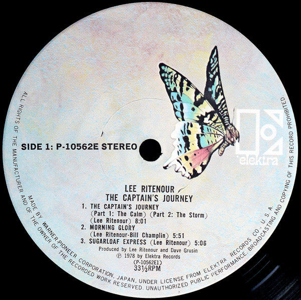 Lee Ritenour - The Captain's Journey (Vinyl, LP, Album, Stereo)