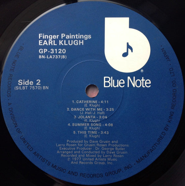 Earl Klugh - Finger Paintings = フィンガー・ペインテイング (Vinyl, LP, Album, St...