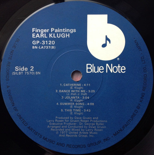 Earl Klugh - Finger Paintings (Vinyl, LP, Album, Stereo) Very Good (VG) / Very Good (VG)