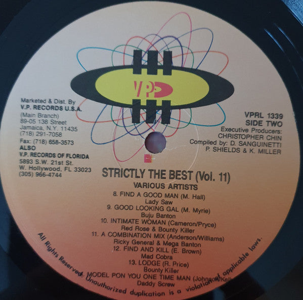 Various - Strictly The Best 11 (Vinyl, LP, Compilation) Very Good (VG) / Very Good Plus (VG+)