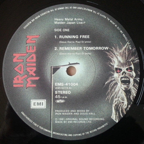Iron Maiden - Heavy Metal Army - Maiden Japan Live !! (Vinyl, 12", ...