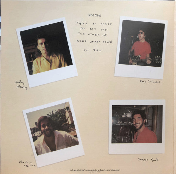 Paul McCartney - Pipes Of Peace (Vinyl, LP, Album, Stereo) Very Good (VG) / Good Plus (G+)