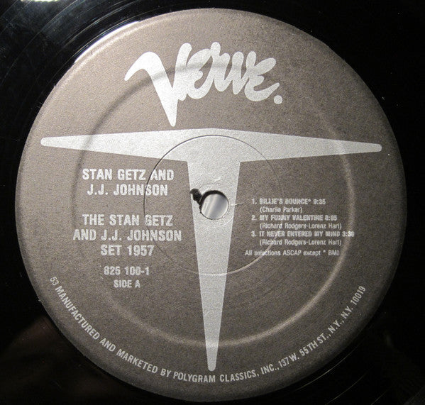 Stan Getz - Jazz At The Philharmonic Set 1957 (Vinyl, LP, Reissue) Very Good Plus (VG+) / Near Mint (NM or M-)