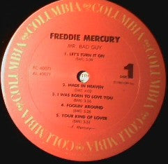 Freddie Mercury - Mr. Bad Guy (Vinyl, LP, Album) Very Good (VG) / Very Good (VG)