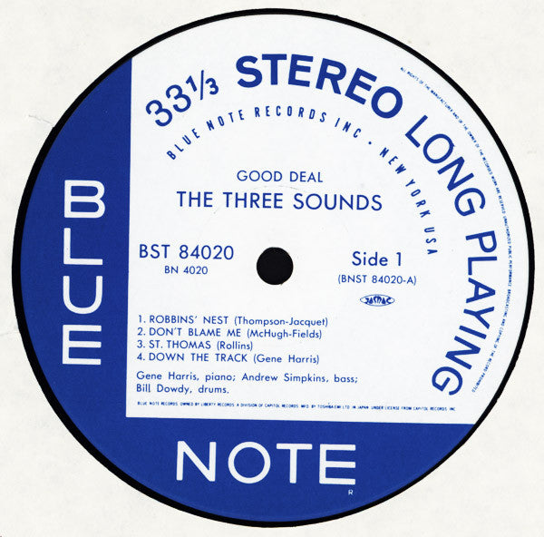The Three Sounds - Good Deal (Vinyl, LP, Album, Limited Edition, Reissue, Stereo) Near Mint (NM or M-) / Near Mint (NM or M-)