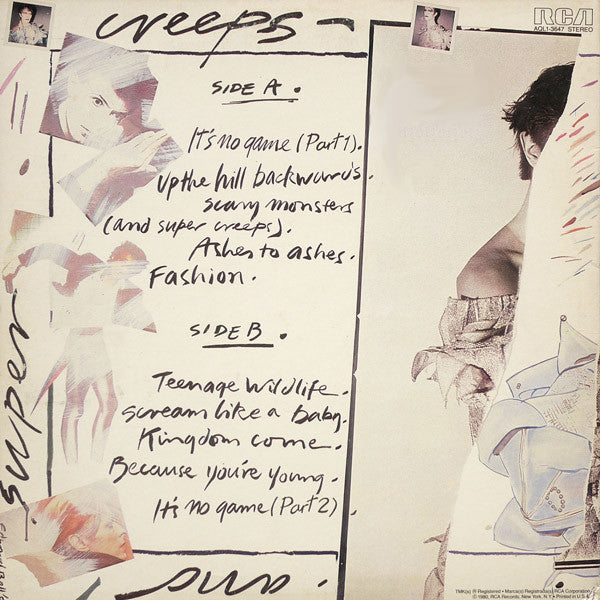 David Bowie - Scary Monsters (Vinyl, LP, Album)