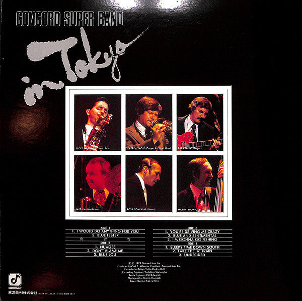 Concord Super Band - In Tokyo (Vinyl, LP, Album)