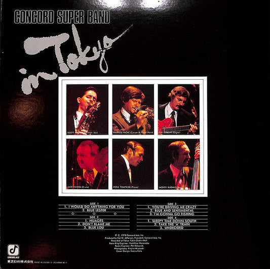 Concord Super Band - In Tokyo (2xVinyl, LP, Album) Very Good Plus (VG+) / Very Good Plus (VG+)