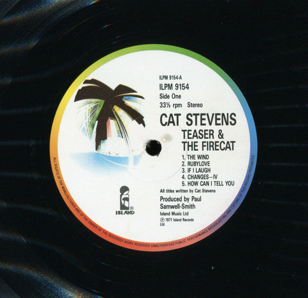 Cat Stevens - Teaser And The Firecat (Vinyl, LP, Album, Reissue, Stereo) Near Mint (NM or M-) / Very Good Plus (VG+)